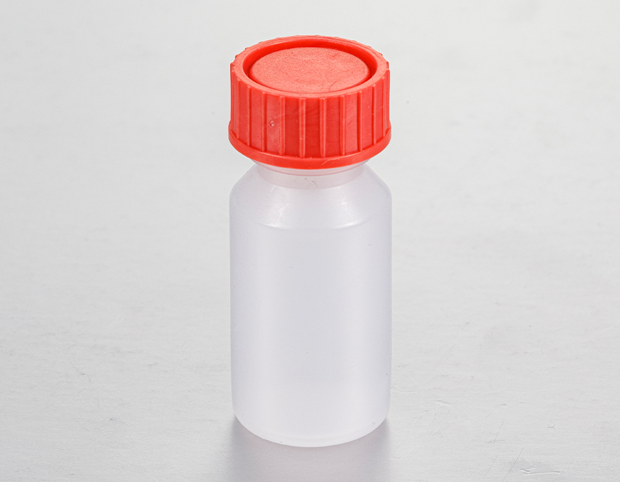 7ml clear plastic reagent bottle narrow mouth
