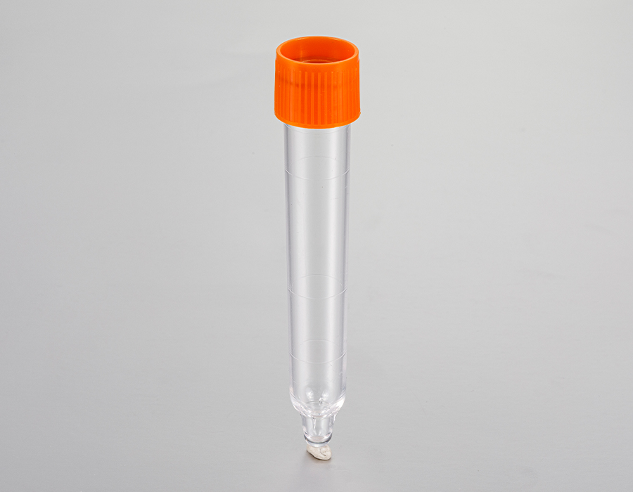 Plastic Urine Sediment Test Tube  Screw Lid Transparent Urine Tube 