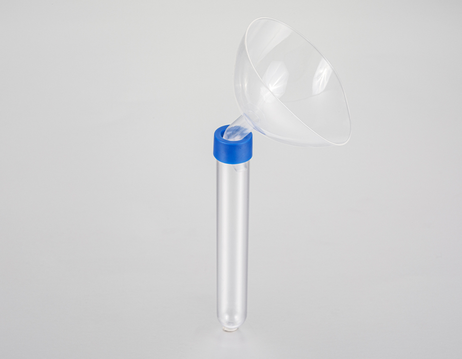 Recipiente de orina de 30 ml, 40 ml, 60 ml, recipiente de muestra de muestra de taza de muestra de prueba médica de plástico desechable Amain