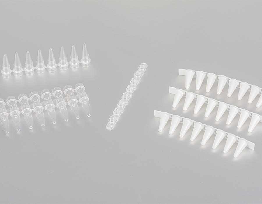 PCR Tube Lab Disposable Plastic 8 Strips PCR Tube