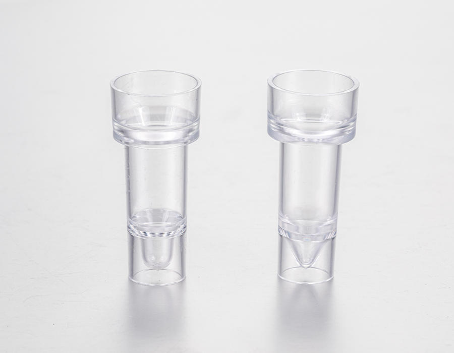 Disposable plastic medical transparent hitachi plastic cuvette sample cups for lab analyzer